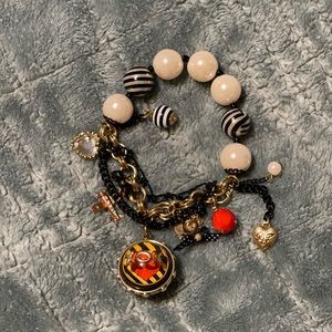 Betsy Johnson Charm Bracelet